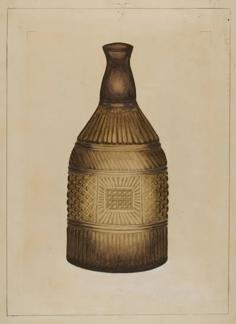 Decanter 14 by Nicholas Amantea - Canvas Print
