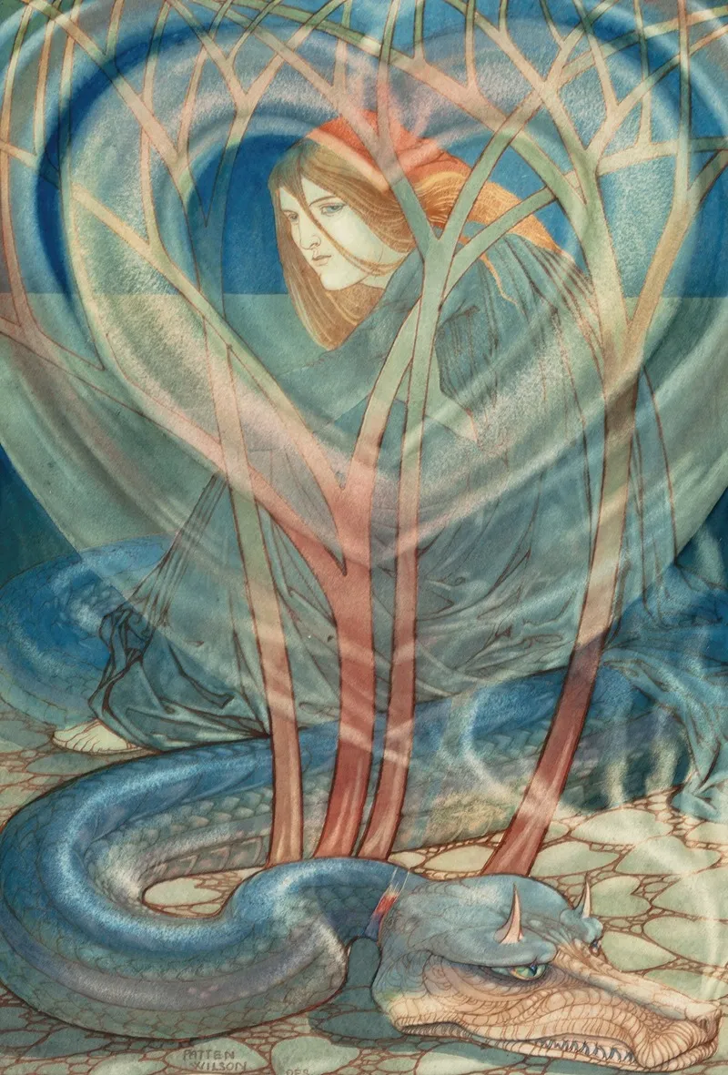 Deceit Frieze Panel Decoration