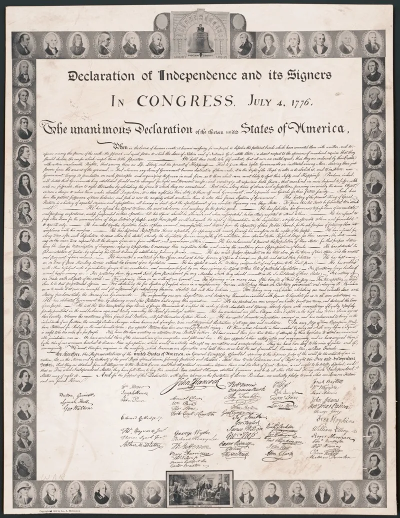 Declaration Of Independence And Its Signers
