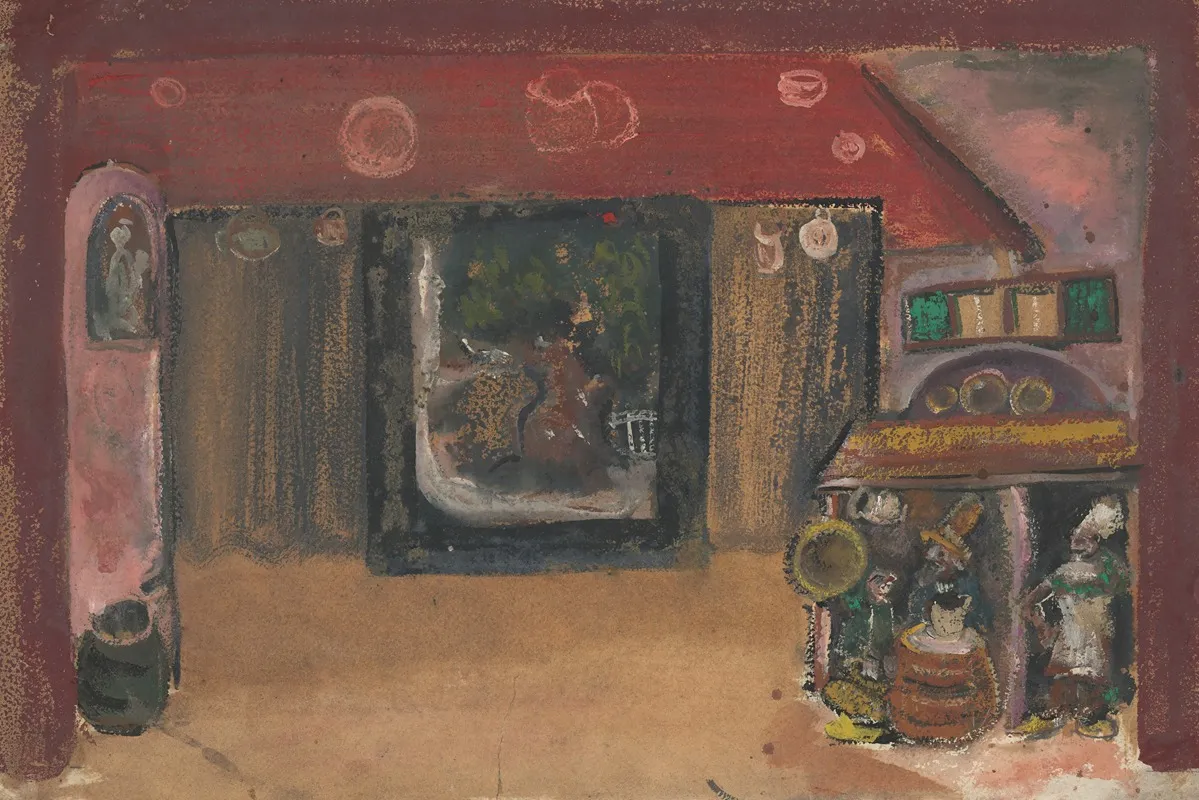 Decor Onbekend Toneelstuk