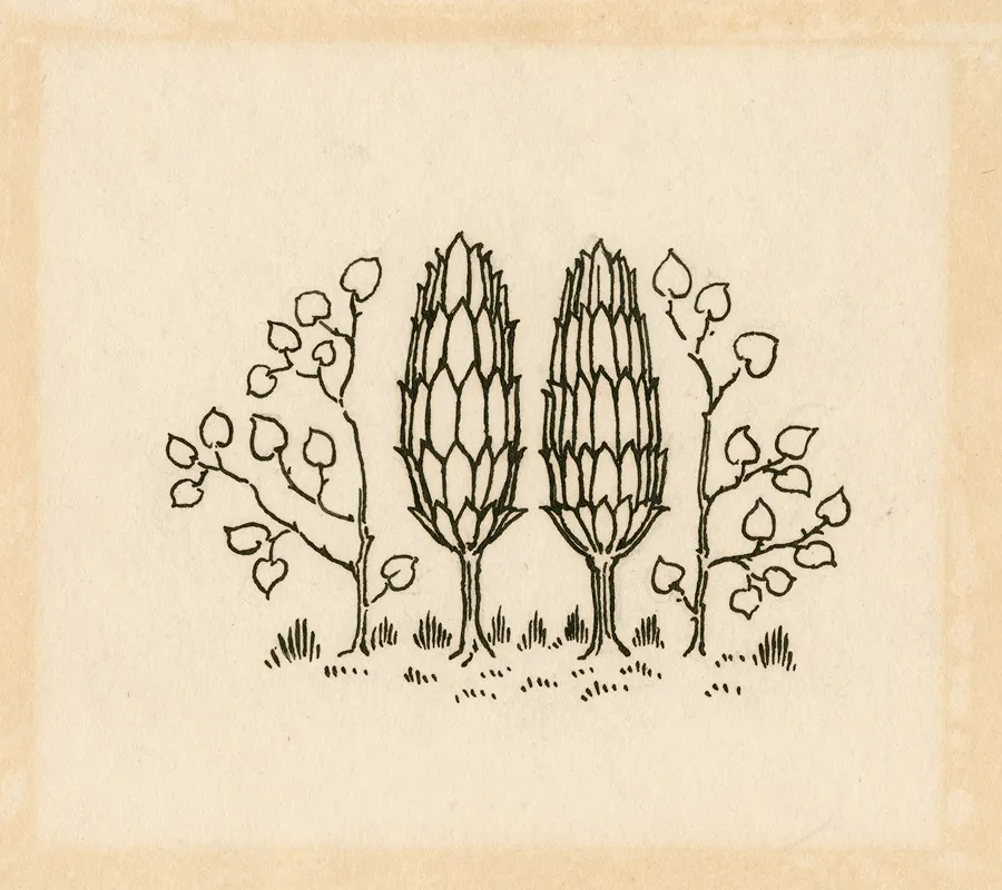 Decorative Tail Piece To Page 97 Of Bells Edition Of The Tempest
