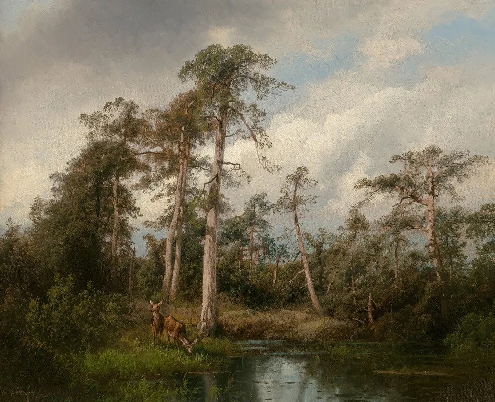 Deer In Gulph Hummock