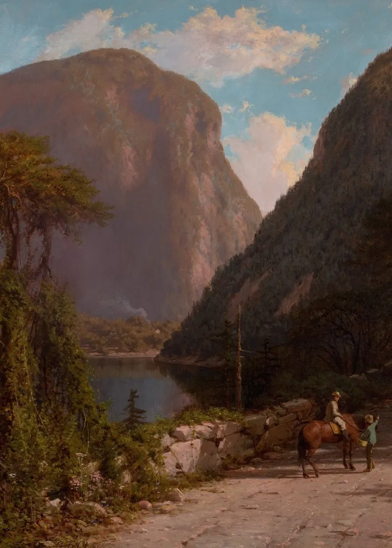 Delaware Water Gap 3 by George L. Clough - Canvas Print