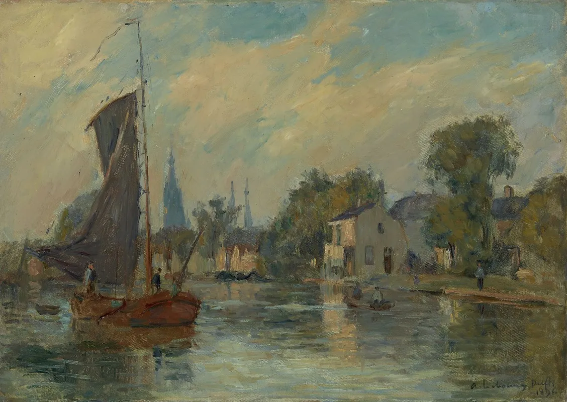 Delft 3 by Albert Lebourg - Canvas Print