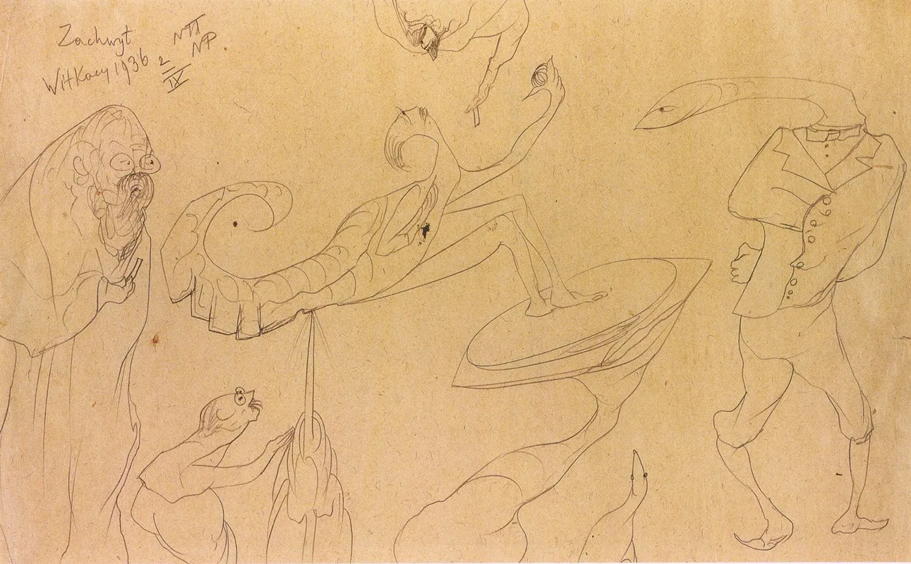 Delight by Stanisław Ignacy Witkiewicz - Canvas Print