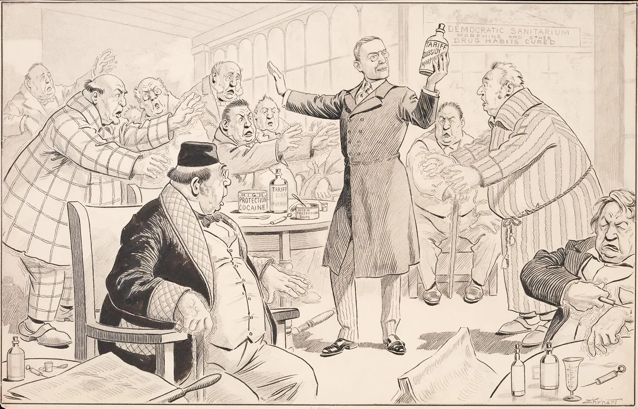 Democratic Sanitarium Morphine And Other Drug Habits Cured