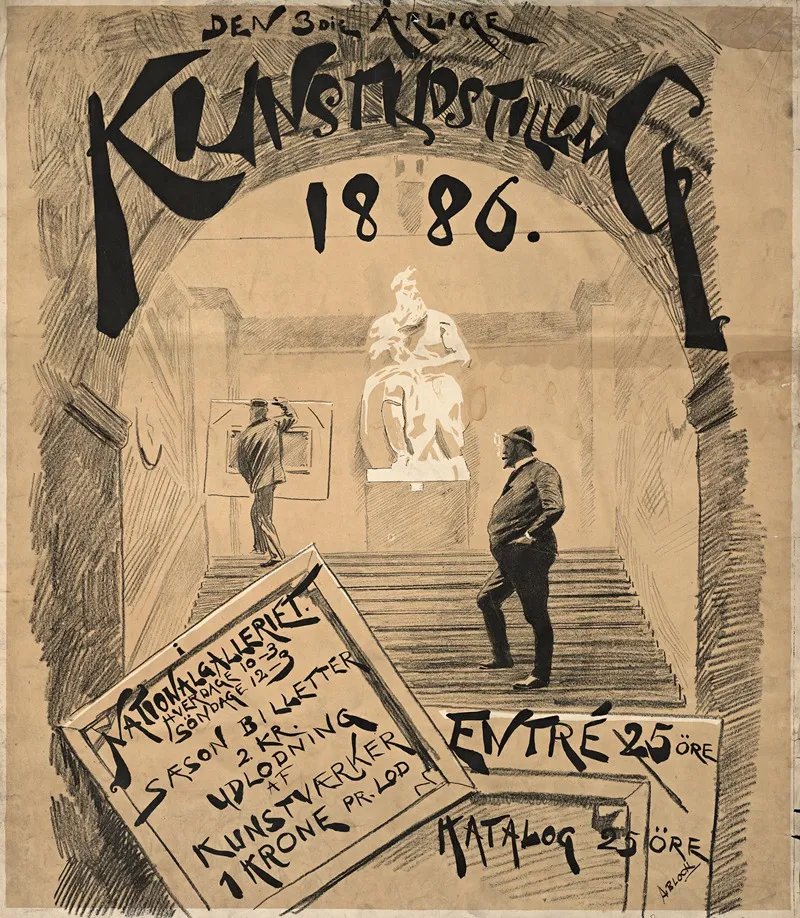 Den 3die Arlige Kunstudstilling 1886 2