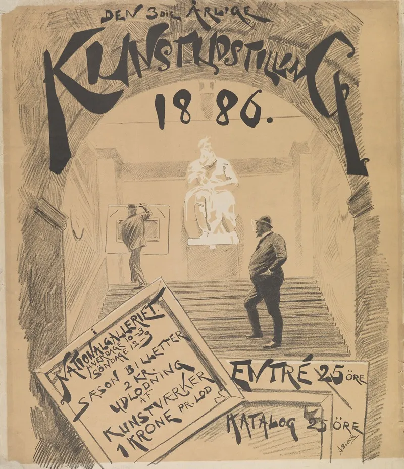 Den 3die Arlige Kunstudstilling 1886