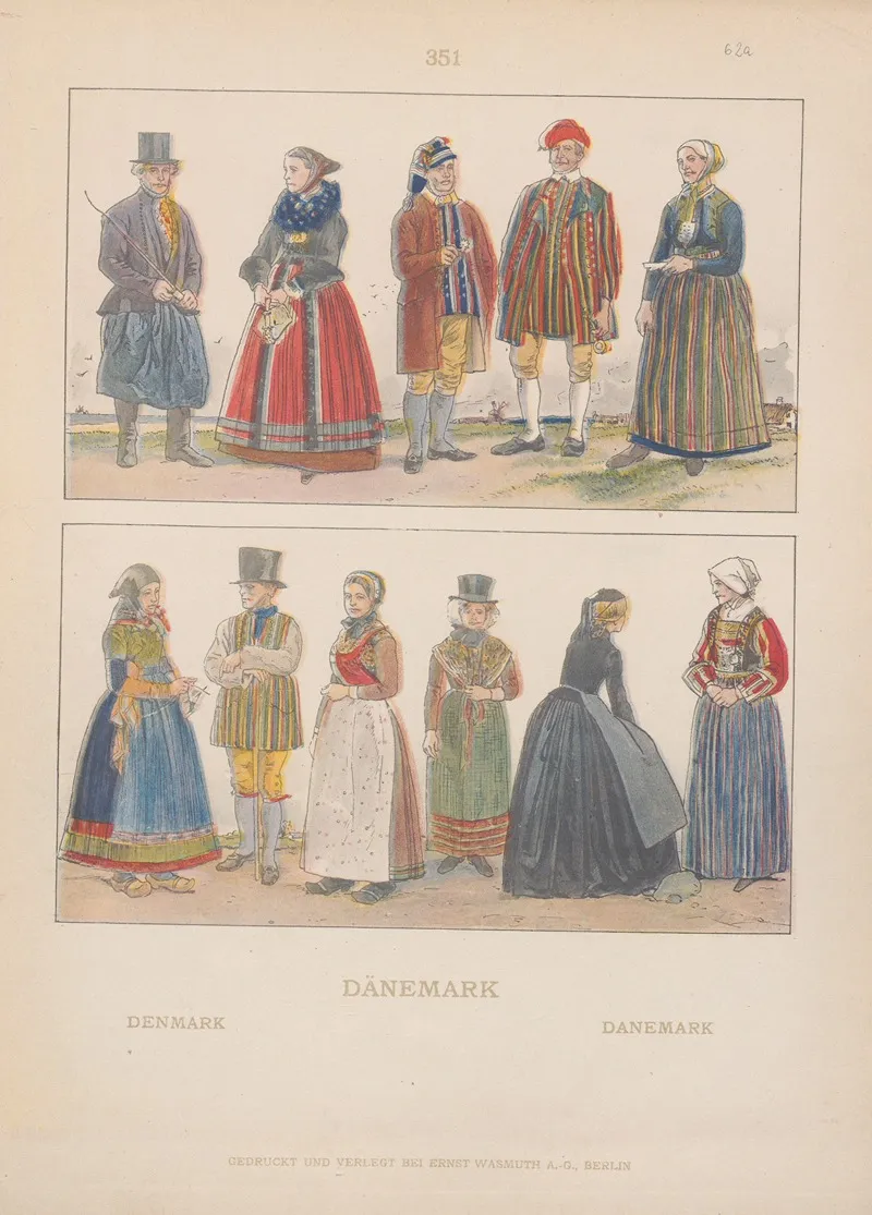 Denmark 2 by Adolf Rosenberg - Canvas Print