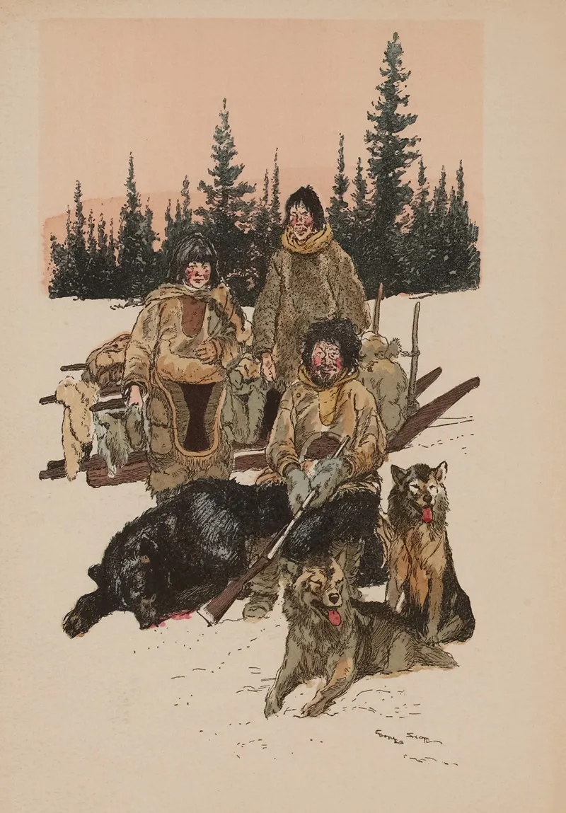 Depliant Publicitaire Pour La Maison Revillon Freres Pelleteries Et Fourrures 81 Rue De Rivoli