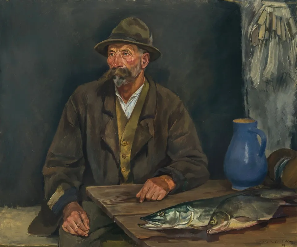 Der Alte Moser Mit Hecht