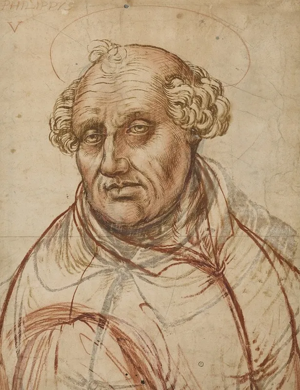 Der Apostel Philippus by Hendrick Goltzius - Canvas Print