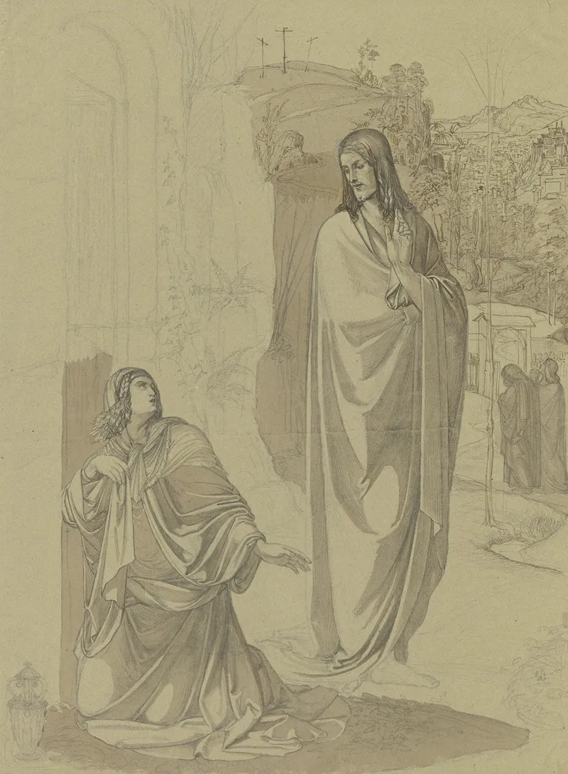 Der Auferstandene Christus Erscheint Maria Magdalena