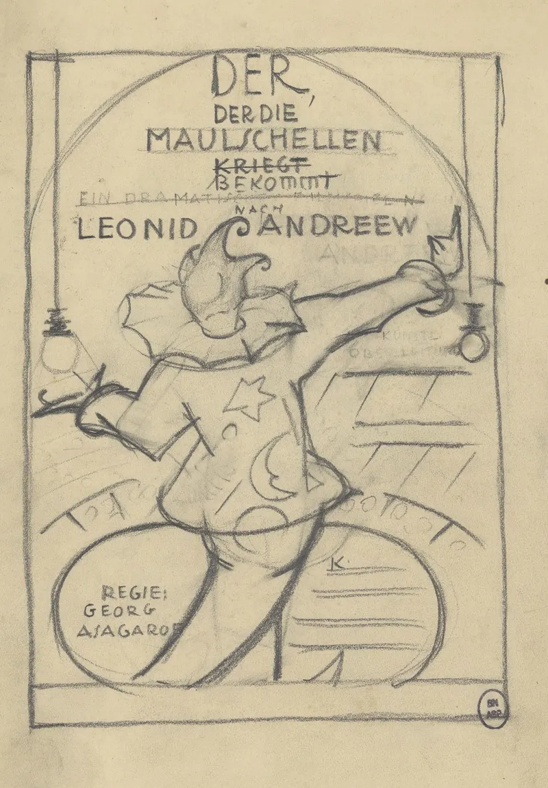 Der Der Maulschellen Bekommt Nach Leonid Andreew