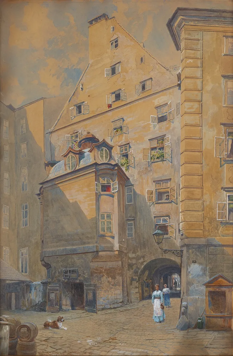 Der Dreifaltigkeitshof In Wien
