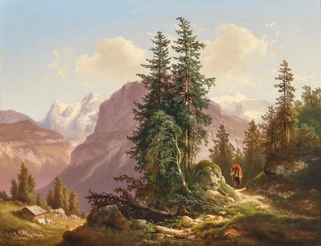 Der Eiger Der Monch Und Der Silberhorn In Der Schweiz