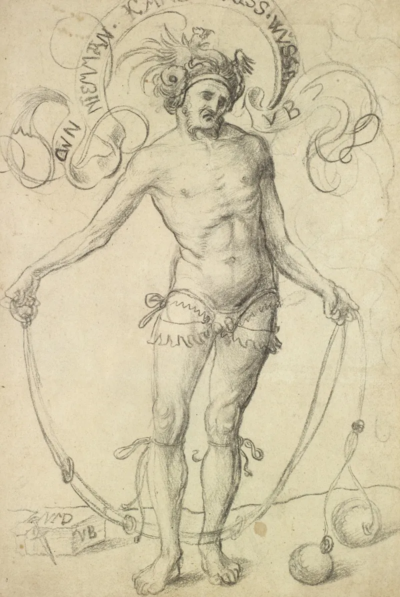 Der Hahnrei by Niklaus Manuel - Canvas Print