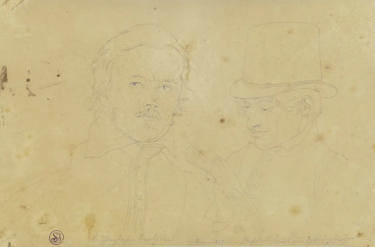 Der Kupferstecher Carl Barth Und Der Architekt Johannes Buck Aus Hildburghausen