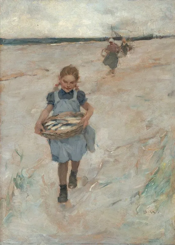 Der Reiche Fang by Brynolf Wennerberg - Canvas Print