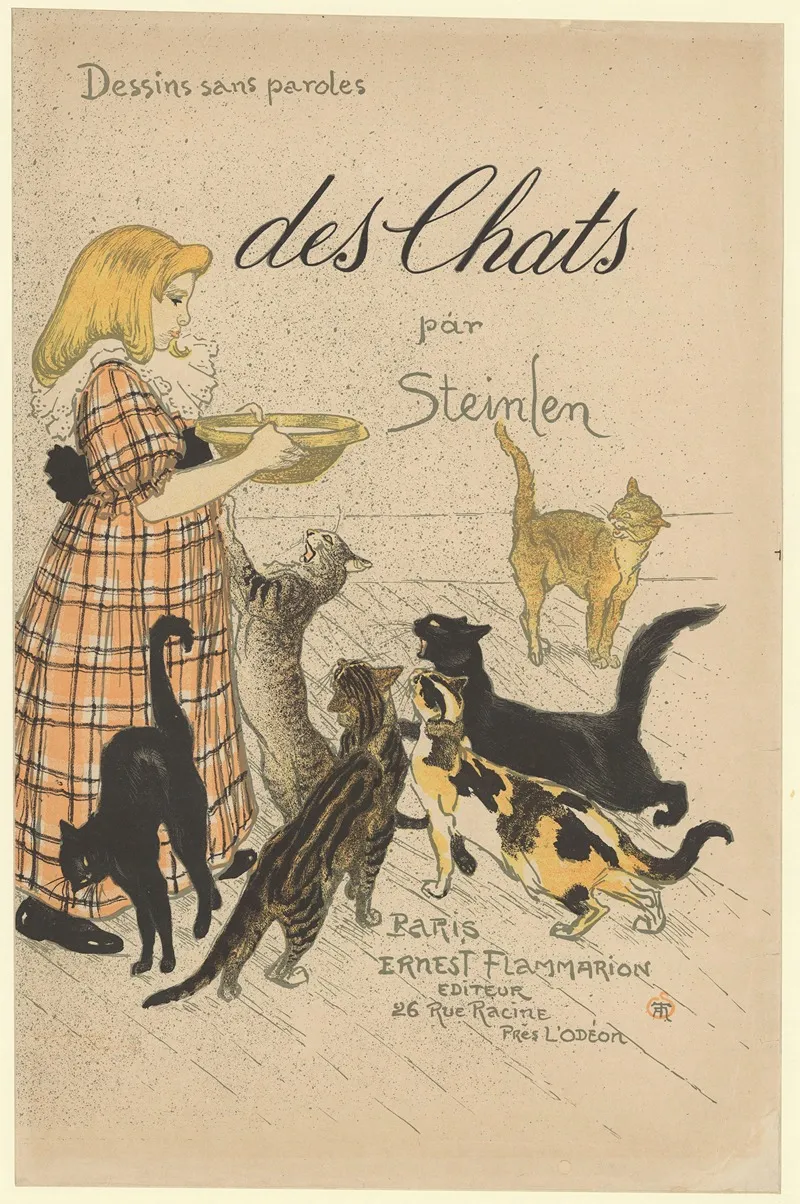 Des Chats Par Steinlen Cover 1898
