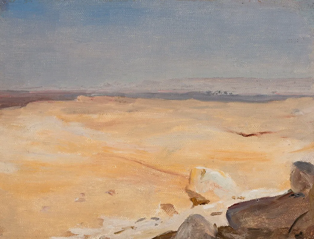 Desert Motif From The Journey To Egypt