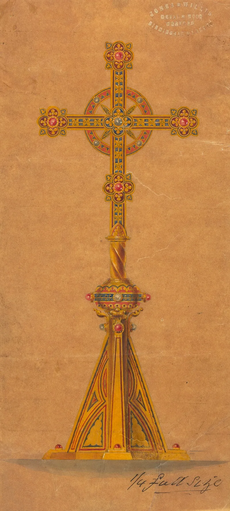 Design Executed For Jones And Willis Metal And Wood Workers And Church Furniture Manufacturers Of Birmingham And London 10