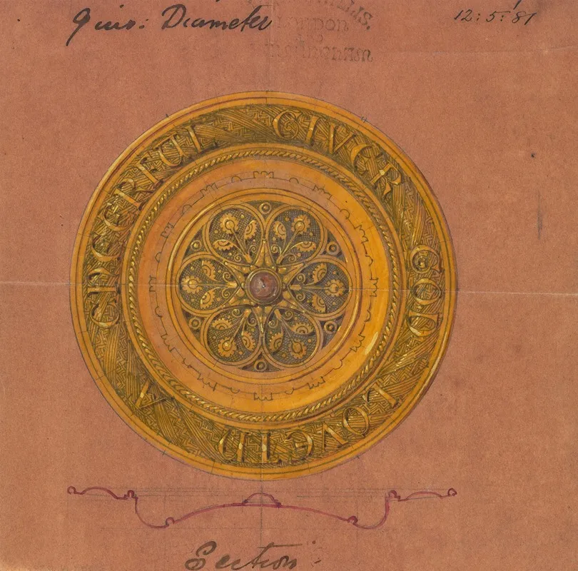 Design Executed For Jones And Willis Metal And Wood Workers And Church Furniture Manufacturers Of Birmingham And London 47