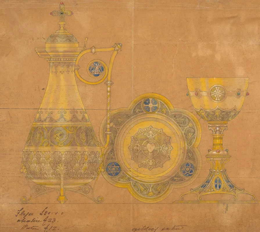 Design Executed For Jones And Willis Metal And Wood Workers And Church Furniture Manufacturers Of Birmingham And London 7
