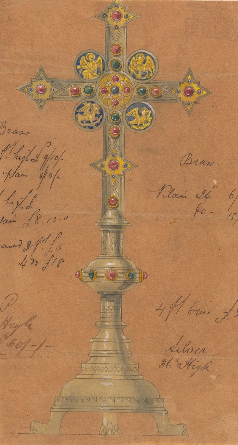 Design Executed For Jones And Willis Metal And Wood Workers And Church Furniture Manufacturers Of Birmingham And London 9