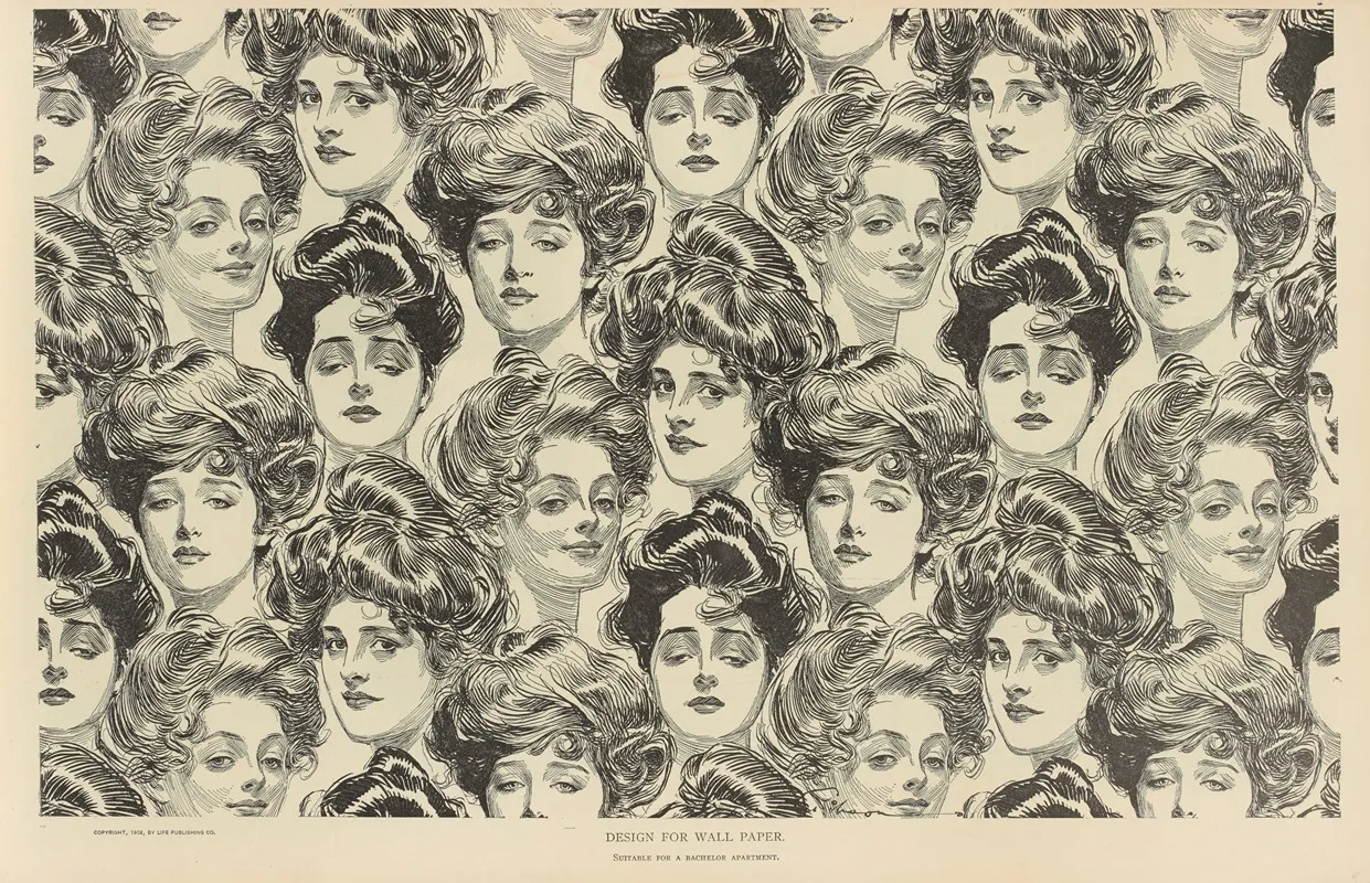 Design Fo A Wallpaper Suitable For A Bachelor Apartment