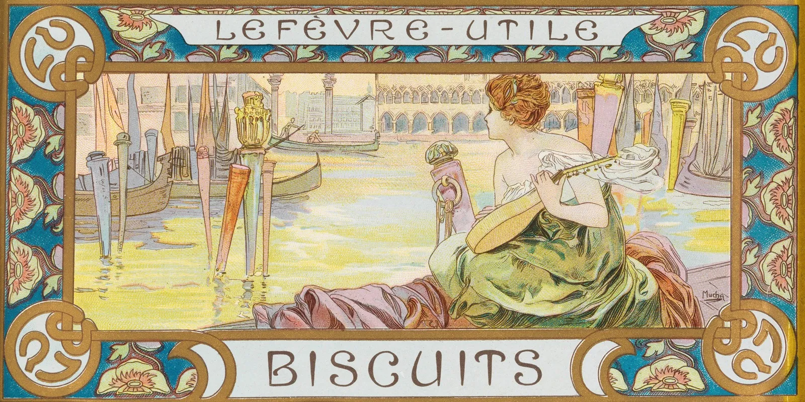 Design For A Box Of Lefevre Utile Biscuits 2