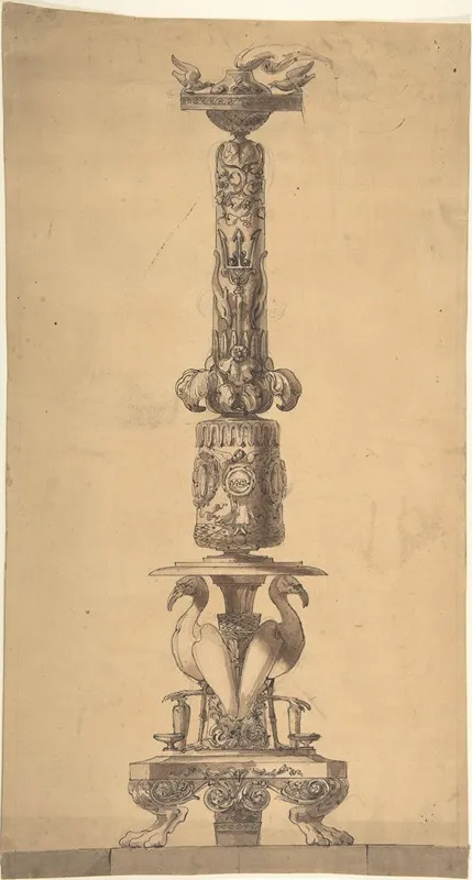 Design For A Candelabrum