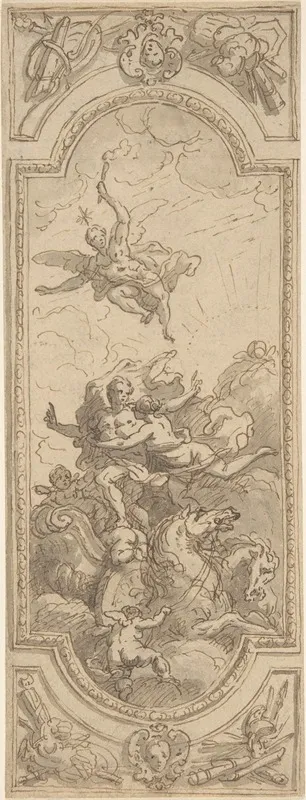 Design For A Ceiling With An Allegorical Subject