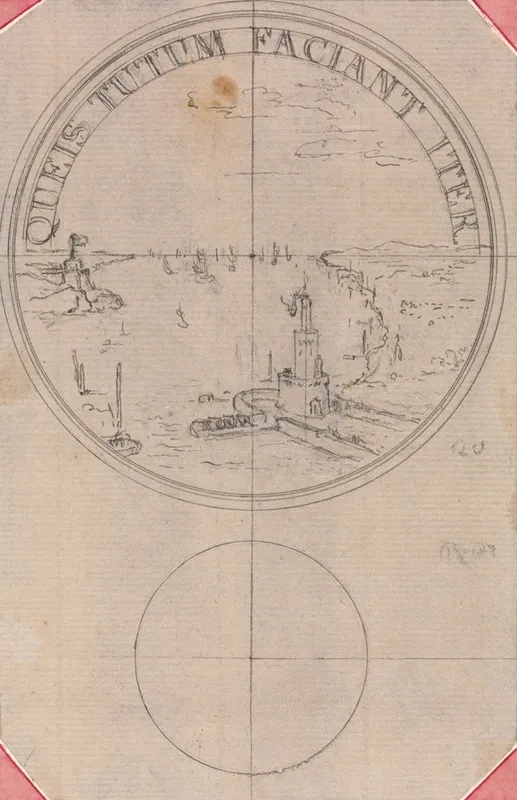 Design For A Coin Queis Tutum Faciant Iter