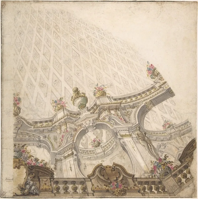 Design For A Cupola Decoration 2