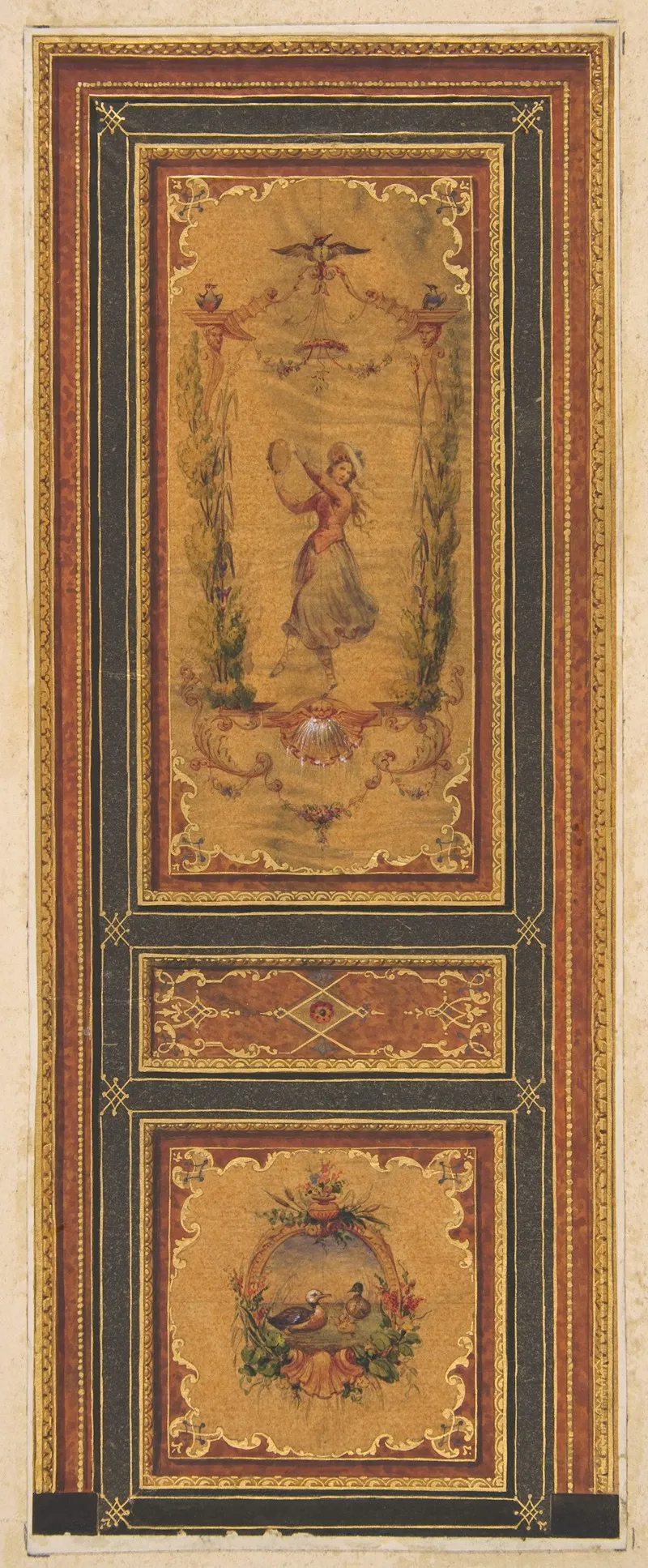 Design For A Decorated Door