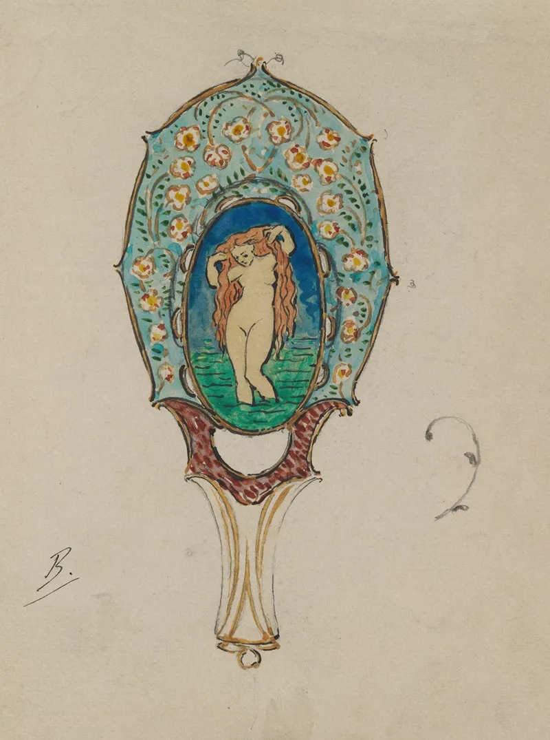 Design For A Hand Mirror 3