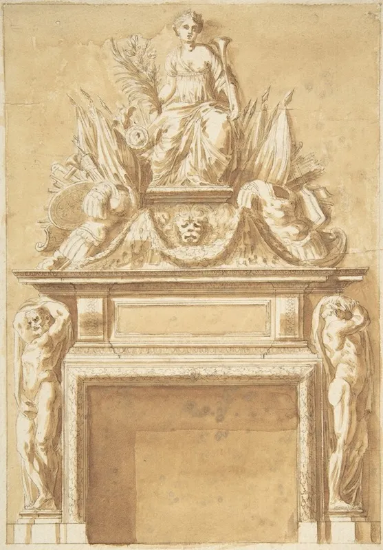 Design For A Mantlepiece