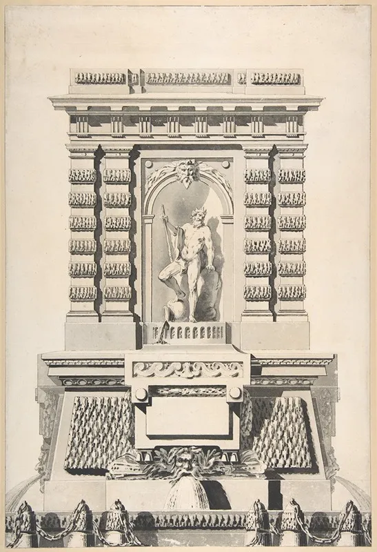 Design For A Monumental Fountain