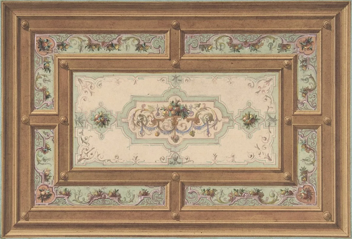 Design For A Painted Ceiling