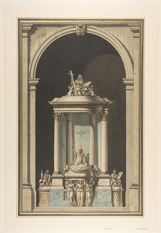 Design For A Pulpit 4