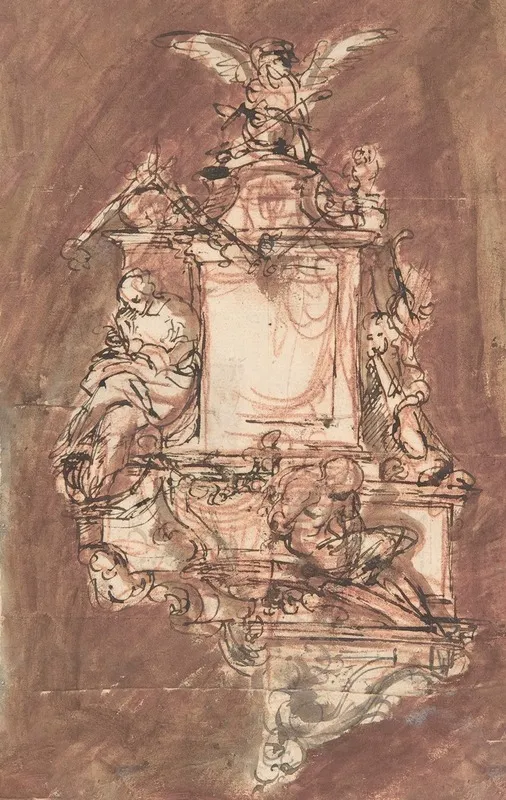 Design For A Sepulchral Monument 4