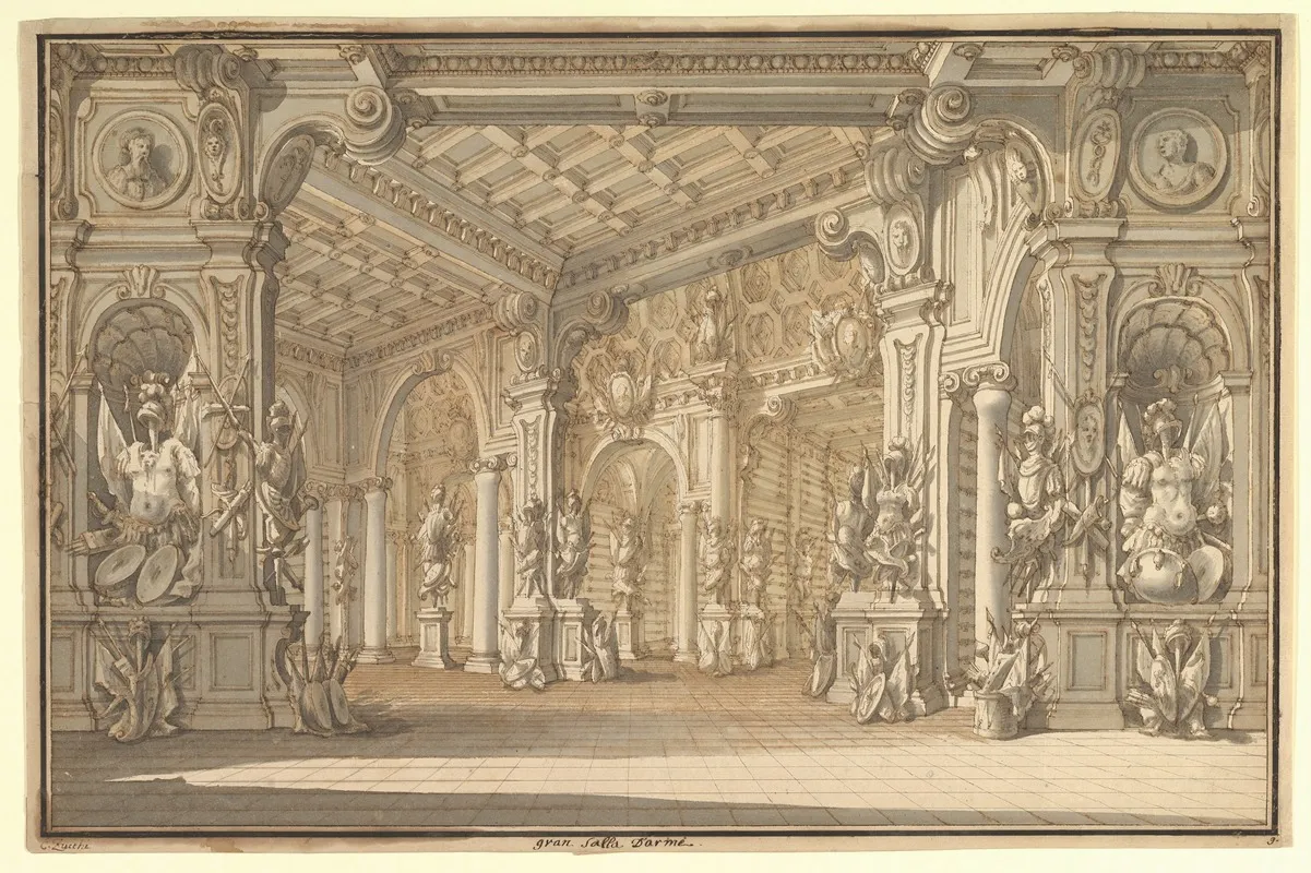 Design For A Stage Set 13
