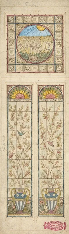 Design For A Stained Glass Window 2