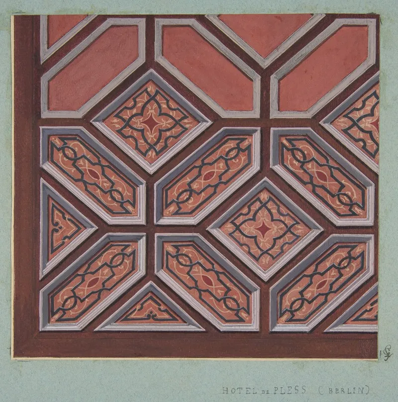 Design For Ceiling Decoration Hotel De Pless Berlin