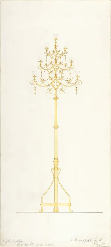 Design For Church Lamp Stand