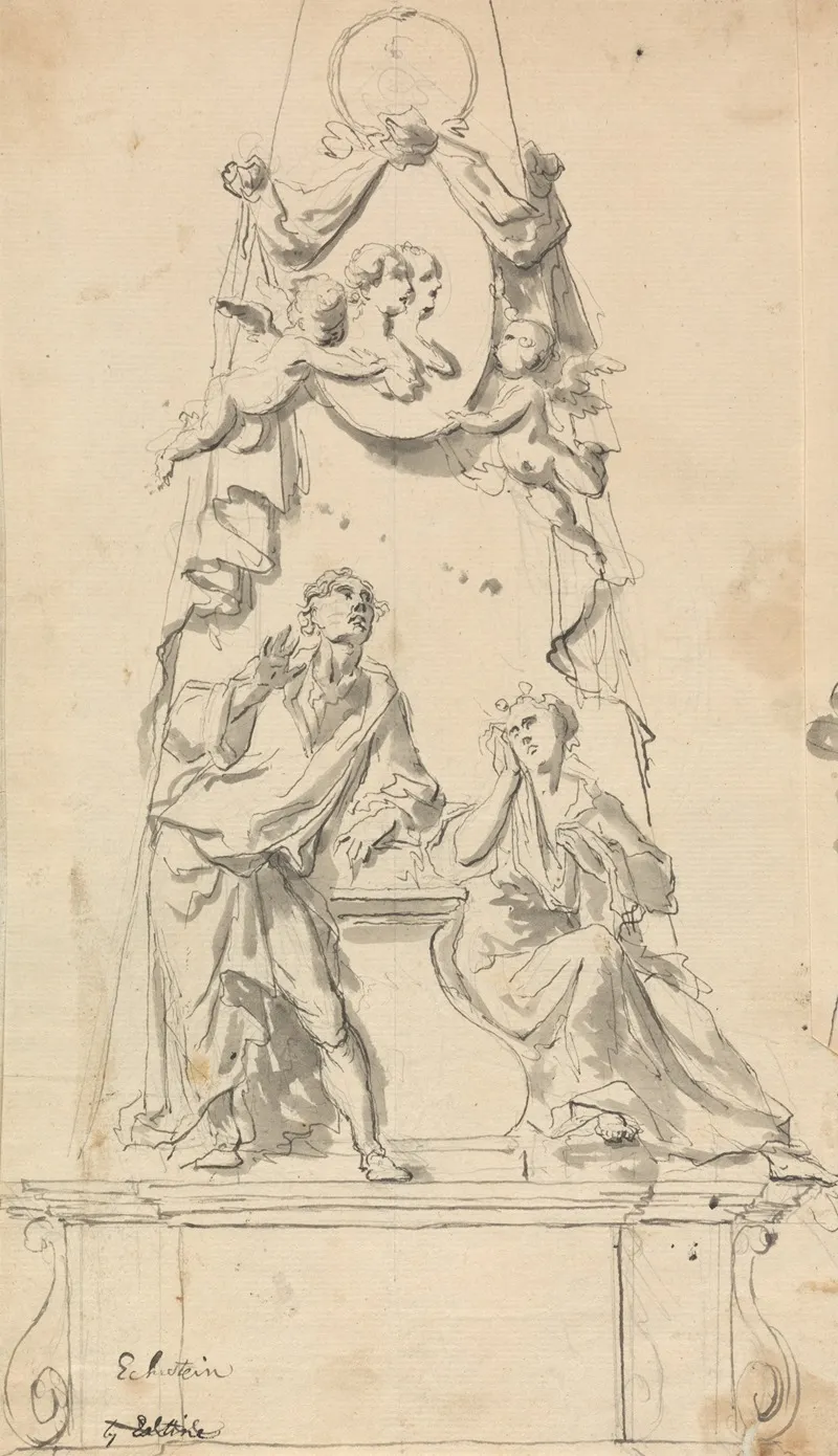 Design For Funerary Monument 2