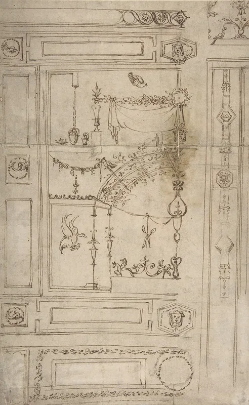 Design For Grotesque Wall Decoration