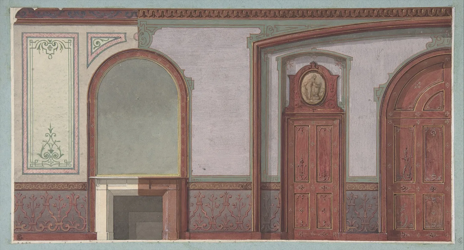 Design For Painted Wall Paneling Deepdene Dorking Surrey