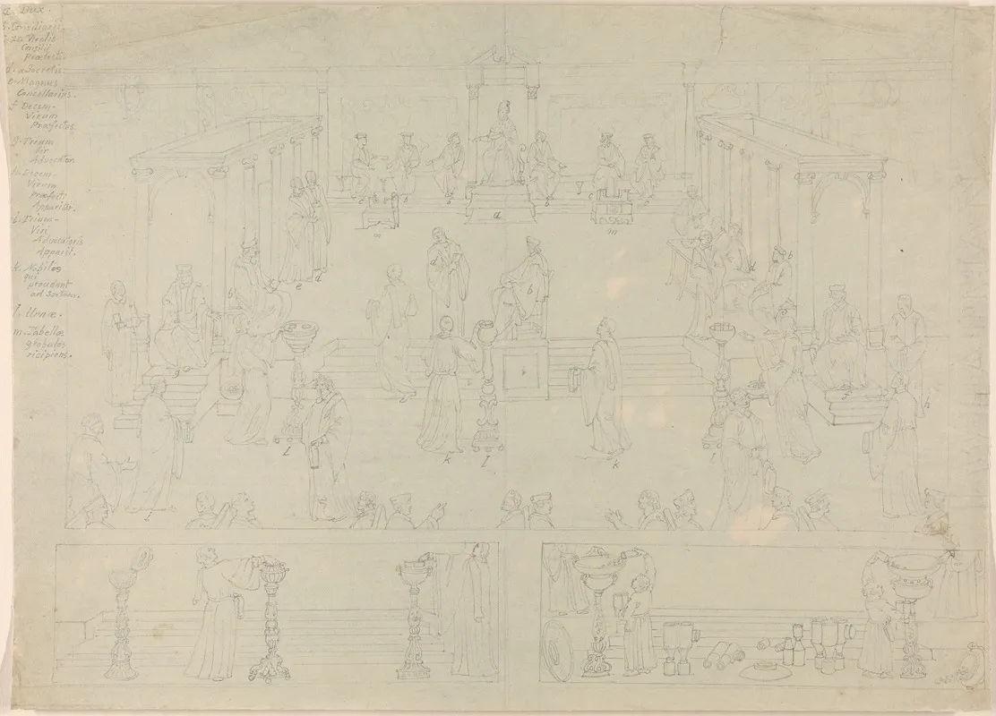 Design For Roman Government Chamber
